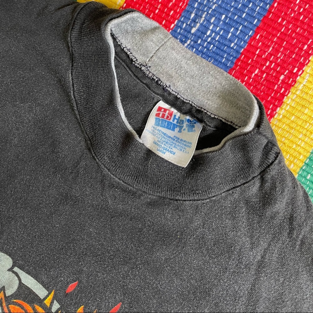 Vintage 🔥Fire T Shirt - Picture 2 of 3